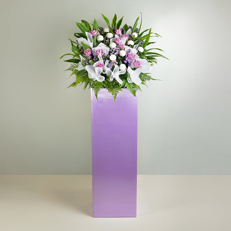 Amethyst Condolence / Funeral Flowers