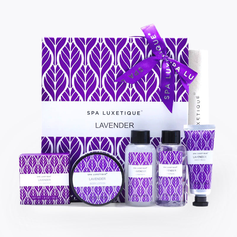 Lavender Bath Set